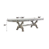 Dresden - Dining Table - Vintage Bone White