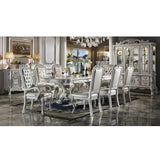 Dresden - Synthetic Leather Arm Chair (Set of 2) - Bone White