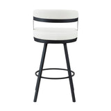 Crowley - Swivel Pub Height Chair (Set of 2)