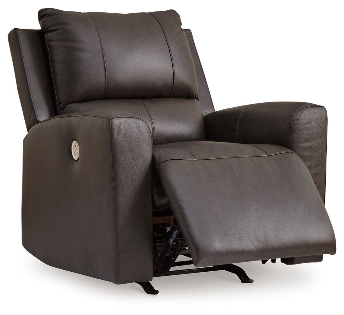 Boxmere - Power Rocker Recliner - Storm