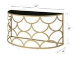 Altus - Console Table - Gold