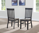 Raven - Noir Side Chair - Dark Brown