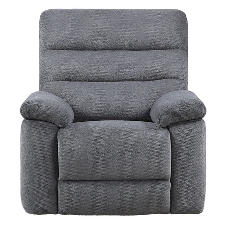 Cozy - Manual Recliner - Gray