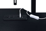 Canzi - Gaming Desk With USB - Black