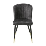 Clemente - Side Chair (Set of 2) - Charcoal