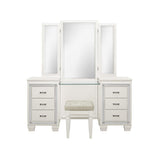 Allura - Vanity Dresser With Mirror