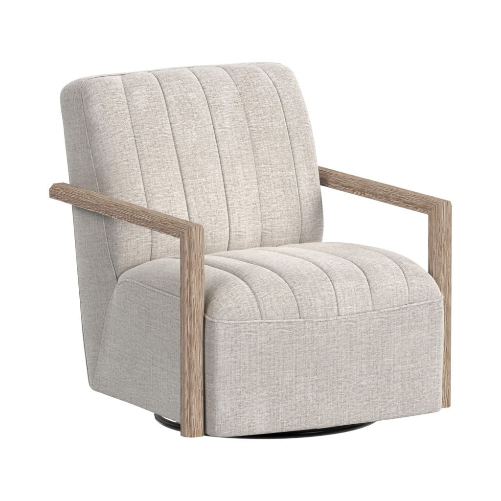 Blaze - Swivel Chair - Laurence Cream
