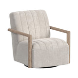 Blaze - Swivel Chair - Laurence Cream