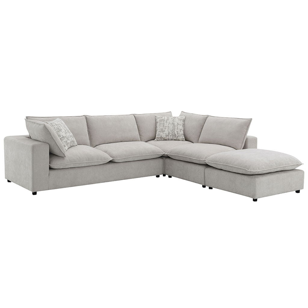 Marisa - Modular Ottoman - Beige Boucle