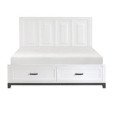 Garretson - Platform Bed With Footboard Storage