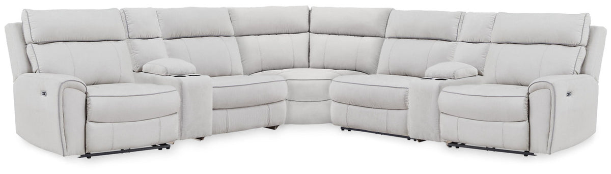 Social Pointe - Reclining Sectional