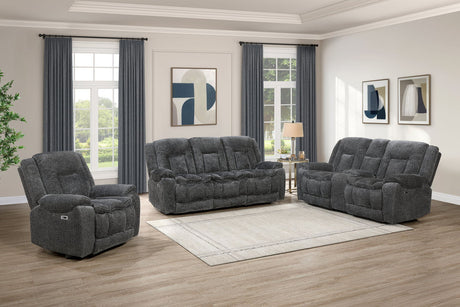 Stanwick - Glider Recliner With Power Footrest - Gray