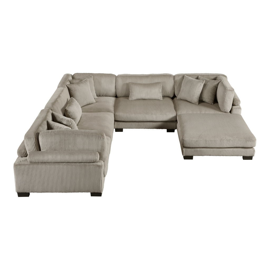 Traverse - Sectional With Ottoman
