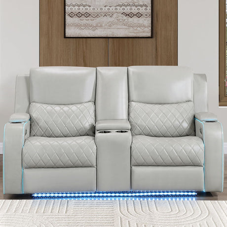 Luna - Power Console Loveseat