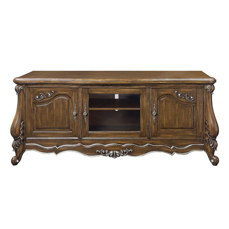 Latisha - TV Stand - Antique Oak