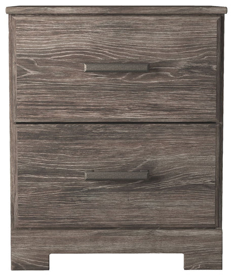 Ralinksi - Two Drawer Night Stand - Gray