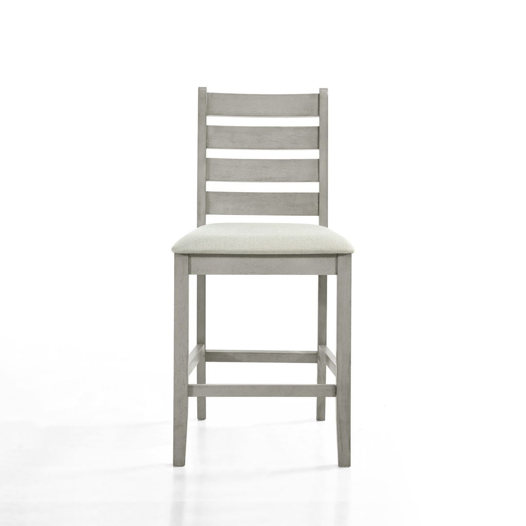 Pascal - Ladderback Counter Chair (Set of 2)