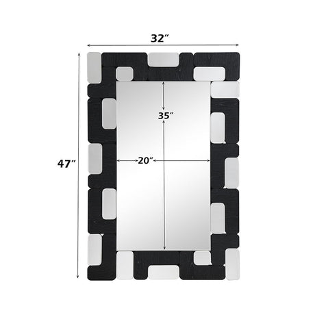Dara - Accent Mirror - Black