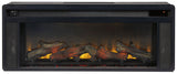 Entertainment Accessories - Fireplace Insert - Rectangular - Black