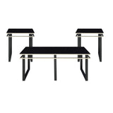 Zamir - 3 Piece Pack Occasional Set - Black