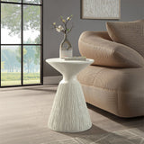 Duane - Accent Table - Natural White