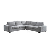 Dayne - 3 Piece Sleeper Sectional - Gray