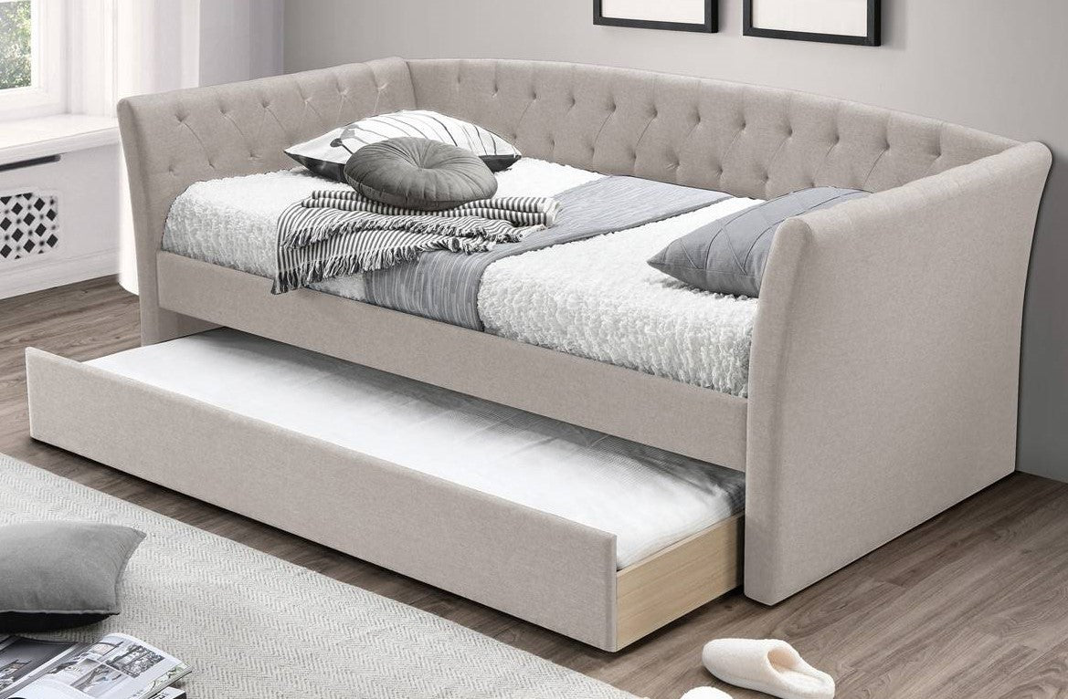 DAFINA Beige Daybed