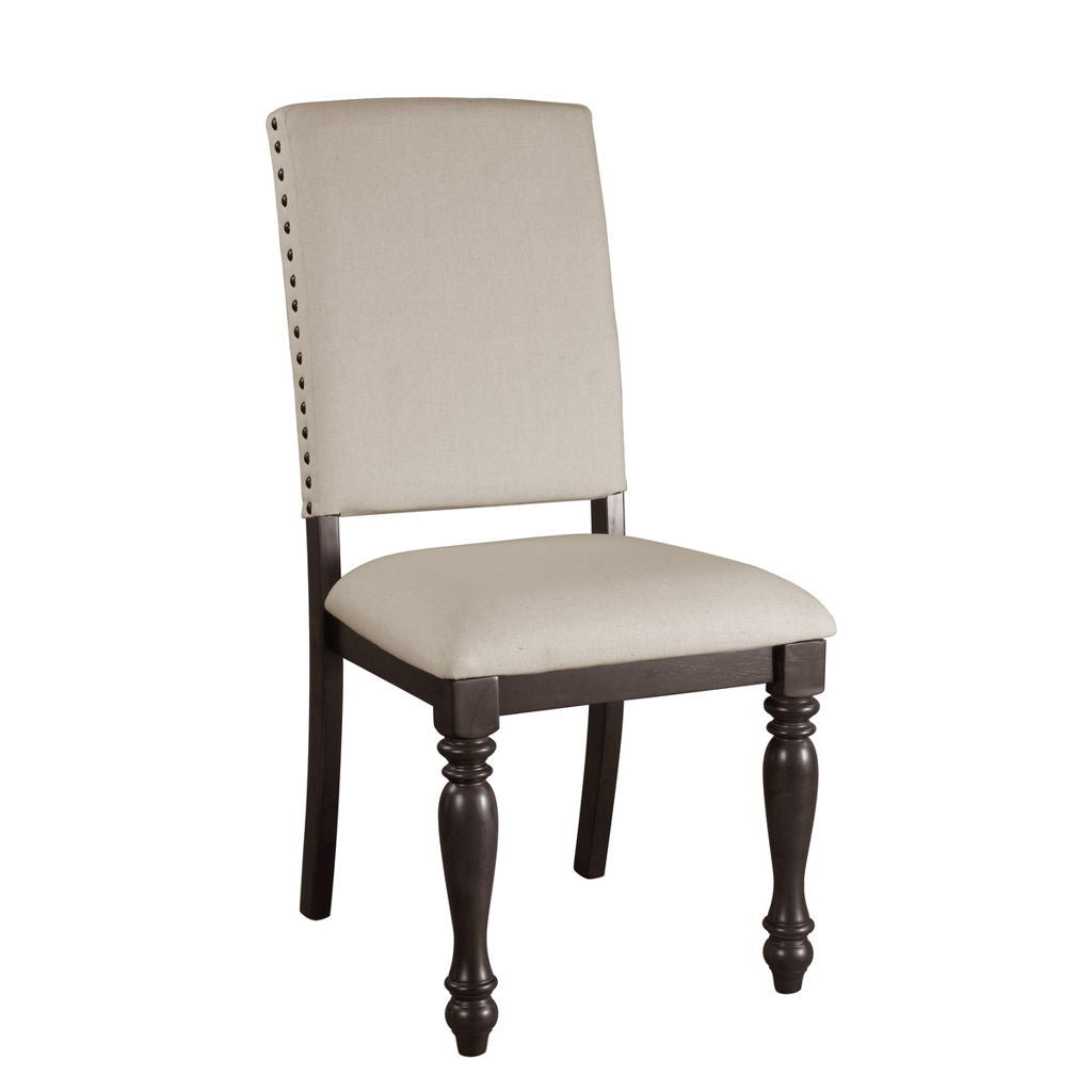 Begonia - Side Chair (Set of 2) - Grayish Brown