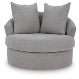 UrbanCrest - Swivel Accent Chair - Pewter