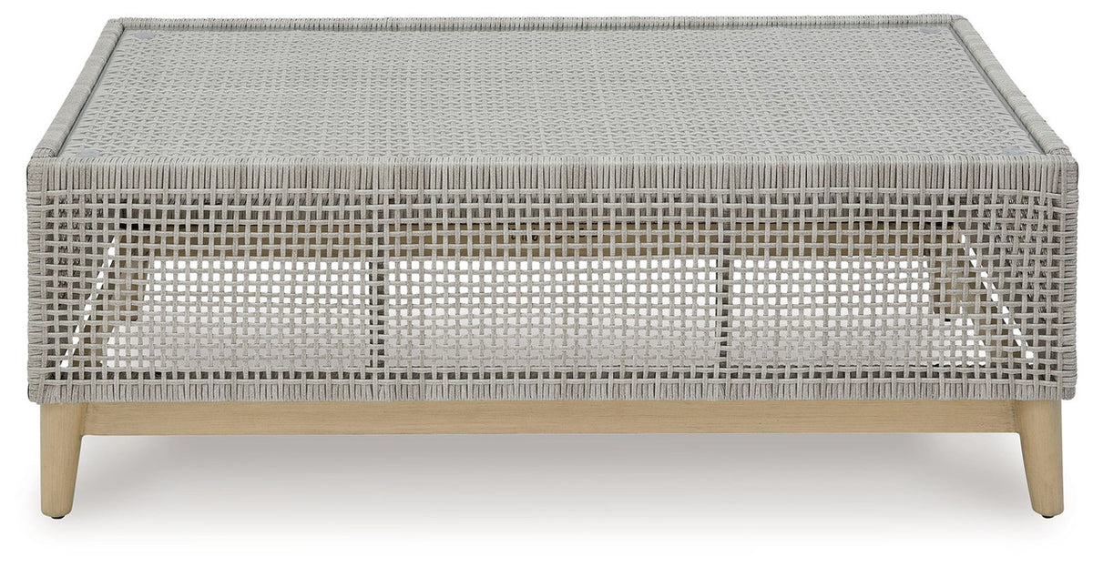 Seton Creek - Rectangular Cocktail Table - Gray