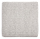 Koralynn - Oversized Accent Ottoman - Stone