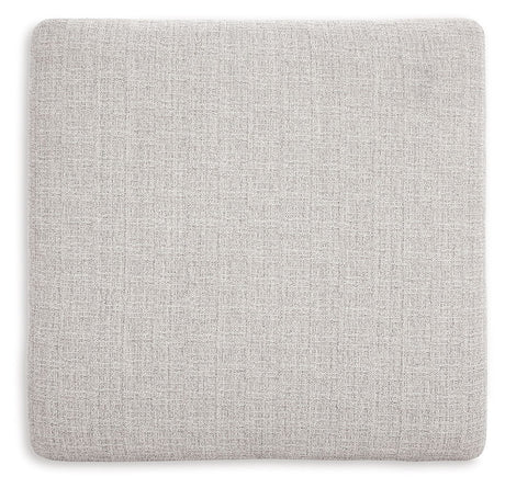 Koralynn - Oversized Accent Ottoman - Stone