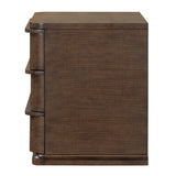 Zoey - Nightstand - Brown Oak