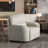 Edrice - Chair - Ivory Top Grain Leather