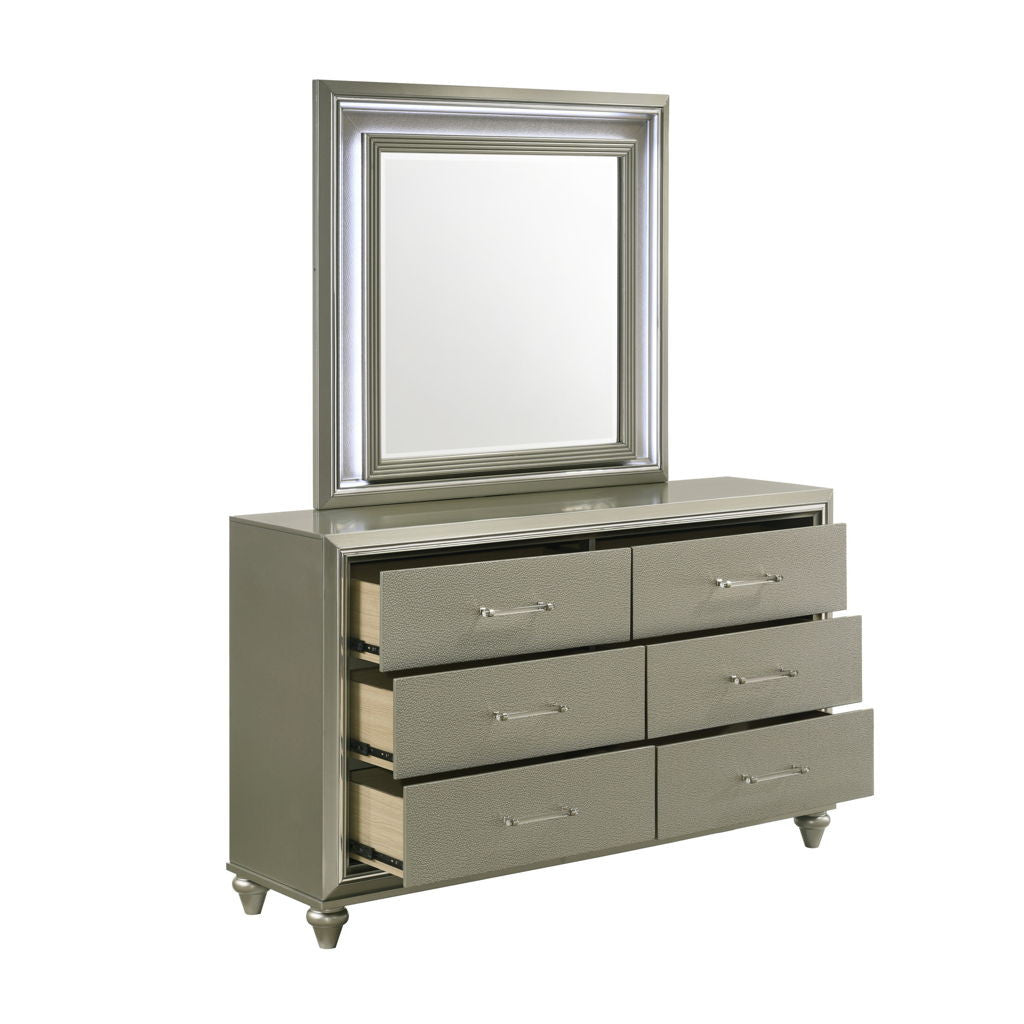 Lumina - Lighted Mirror - Silver