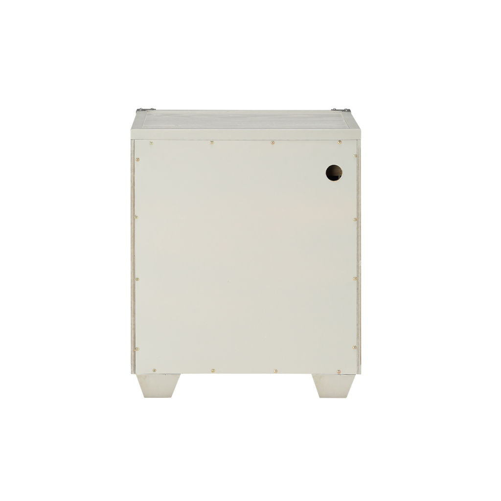 Orchest - Nightstand With USB - Gray