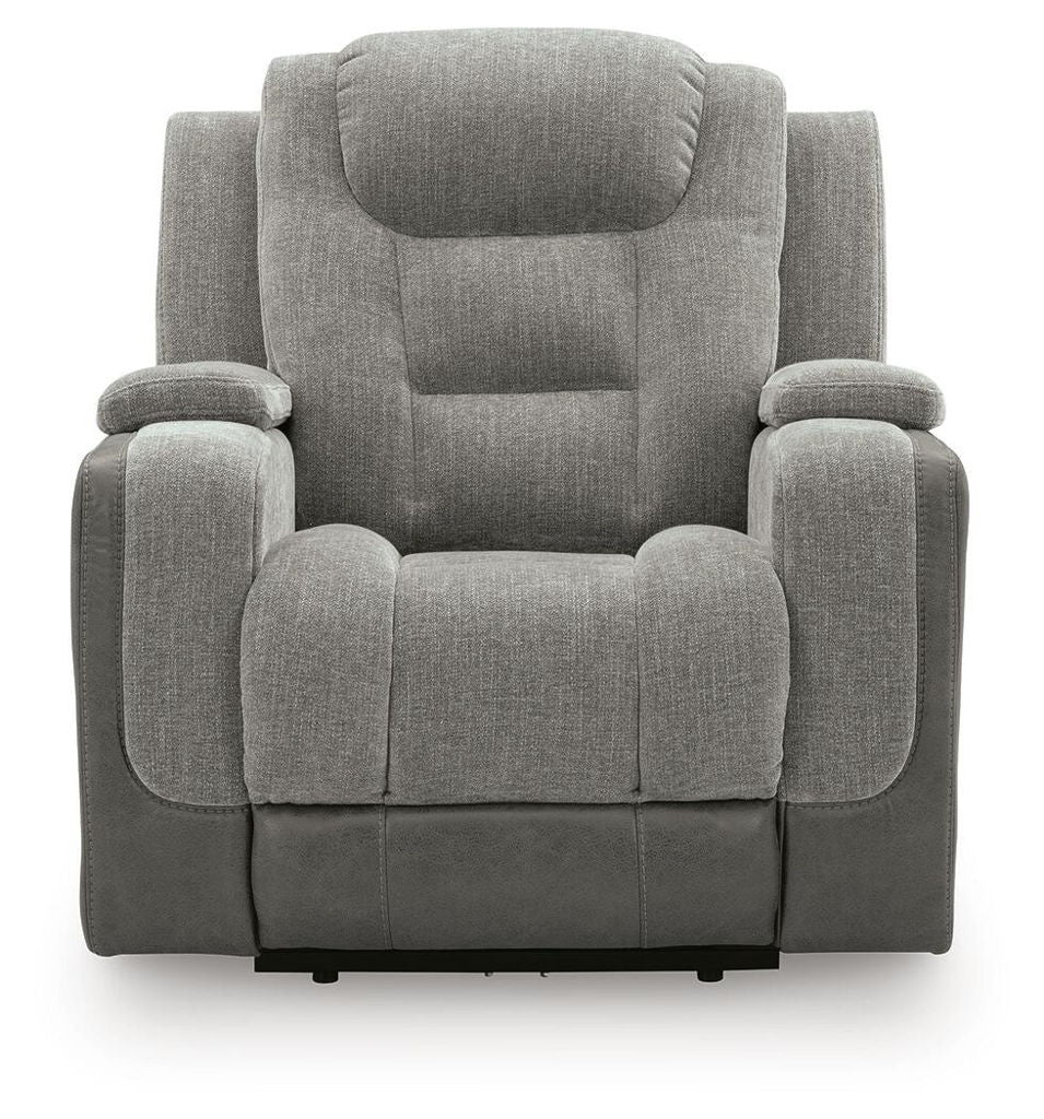 Mixed Motion - Power Recliner With Adjustable Headrest