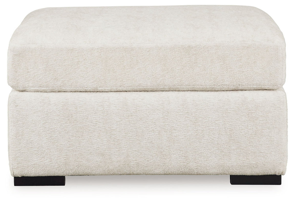 Chessington - Oversized Accent Ottoman - Ivory