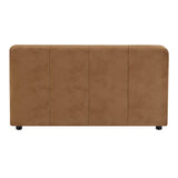 Zoey - Modular - Armless Chair - Chocolate Suede