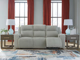Forest Lake - Power Reclining Sofa With Adj Headrest
