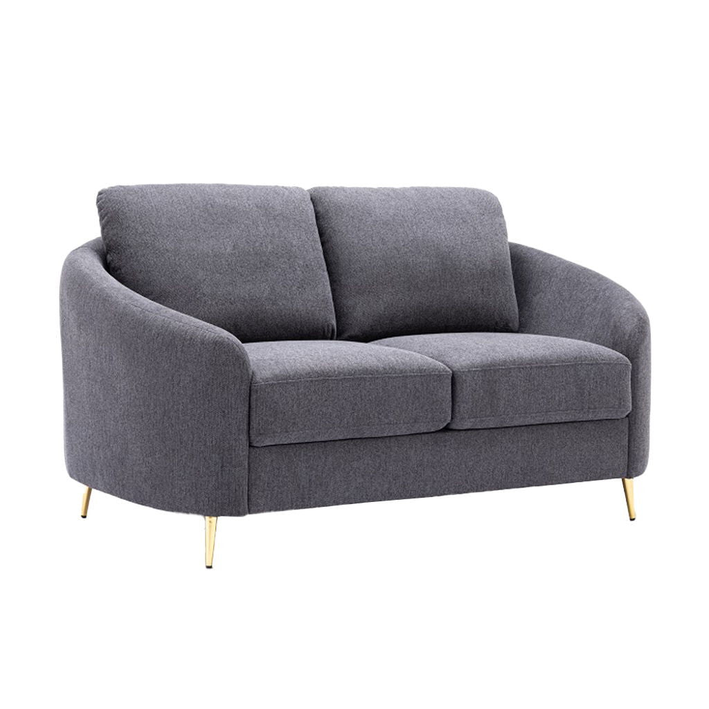 Yuina - Loveseat - Gray Linen