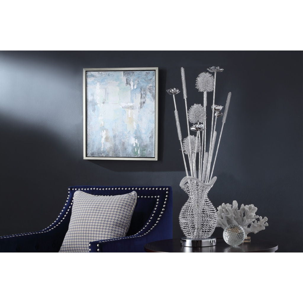Bellflower - Table Lamp - Silver