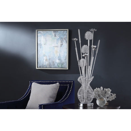 Bellflower - Table Lamp - Silver
