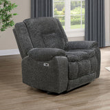 Stanwick - Glider Recliner With Power Footrest - Gray