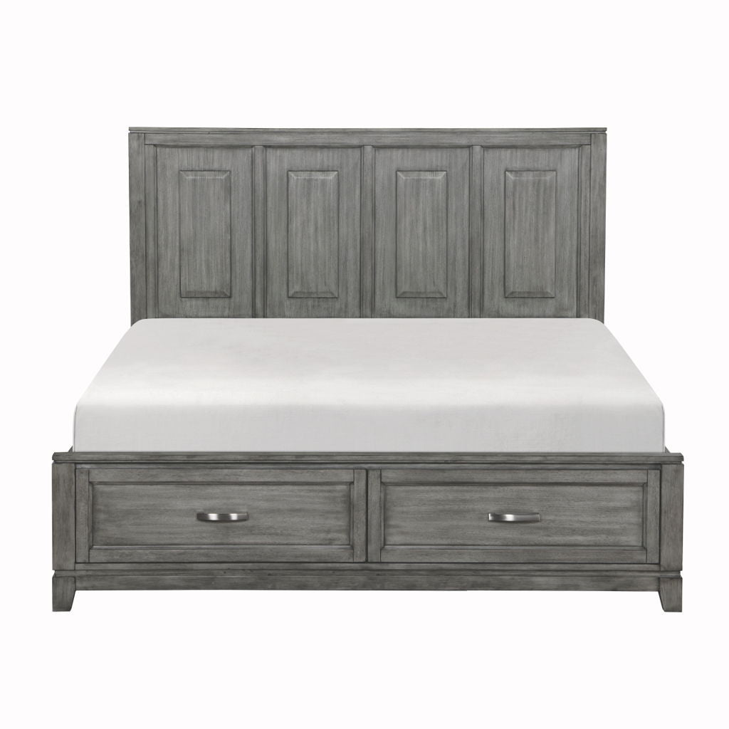 Garretson - Platform Bed With Footboard Storage