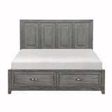 Garretson - Platform Bed With Footboard Storage