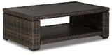 Grasson Lane - Rectangular Cocktail Table - Brown
