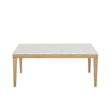 Essence - 70" Rectangle Dining Table With Marble Top