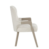 Gwendolyn - Upholstered Arm Chair (Set of 2) - Cerused Taupe