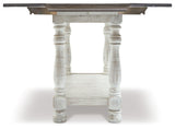 Havalance - Flip Top Sofa Table - Gray / White